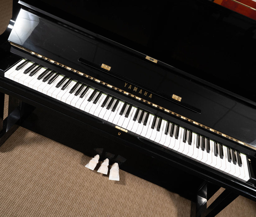 Yamaha U3 Upright Piano | Polished Ebony | 52" | Serial No. 2783431 | Used