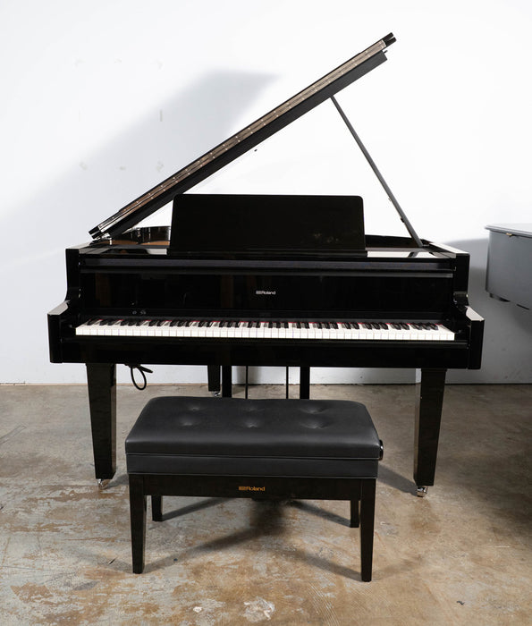 Roland GP-9 Digital Grand Piano | Polished Ebony | Serial No. Z3P0082 | Used