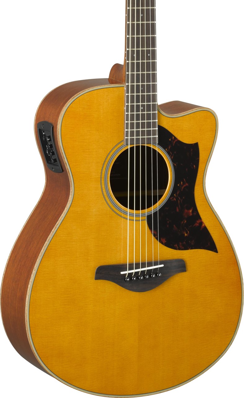Yamaha AC1M Acoustic-Electric Guitar - Vintage NaturalAlamo Music