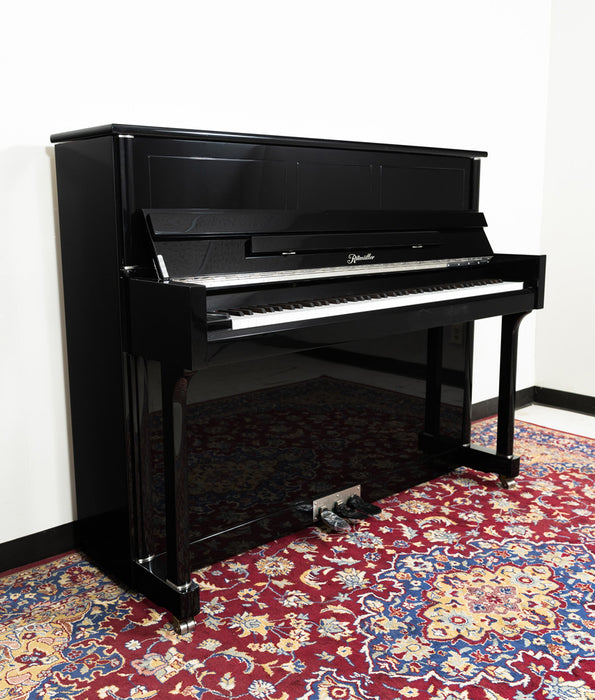 Ritmuller 49" UH121RA Upright Piano | Ebony Polish | SN: 2042461 | Used