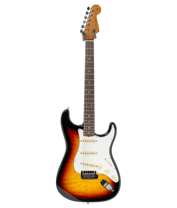 Fender Custom Shop 1963 Quilt AA Stratocaster Electric Guitar - Antique Burst | New