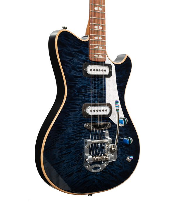 Powers Electric A-Type Select Select Maple PF42 Camtail - Twilight Blue/