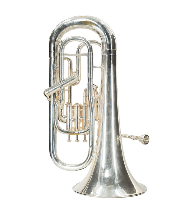 Pre-Owned Besson BE765 Four Valve Compensating Euphonium - Silver