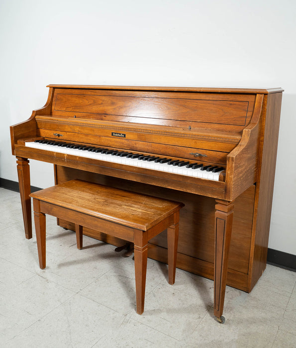 1987 Baldwin 623 Console Upright Piano in Satin Walnut - Serial No. 1389889 | Used