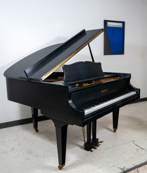 Chickering Baby Grand Piano | Satin Ebony | Used