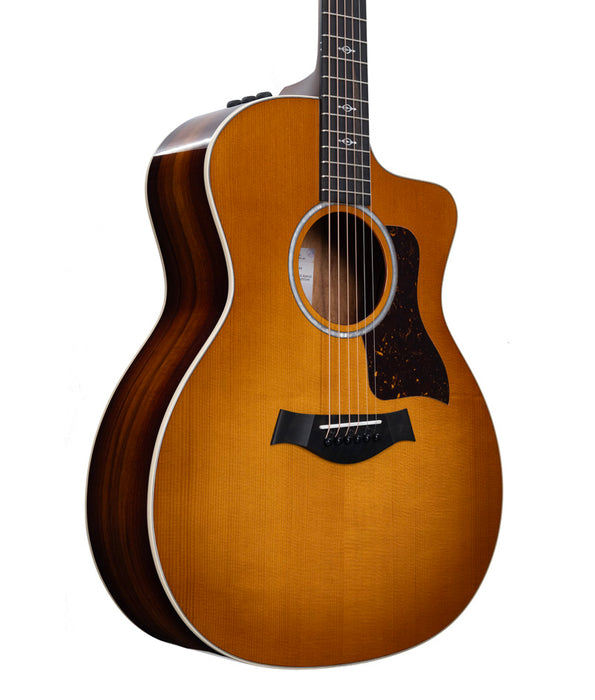 Taylor 214ce-K DLX Special Edition Koa/Spruce Acoustic-Electric Guitar - Honeyburst with Shaded Edgeburst | New