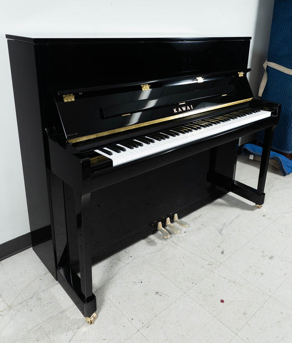 2023 Kawai K300 Upright Piano in Polished Ebony | Serial No. 2778522 | Used