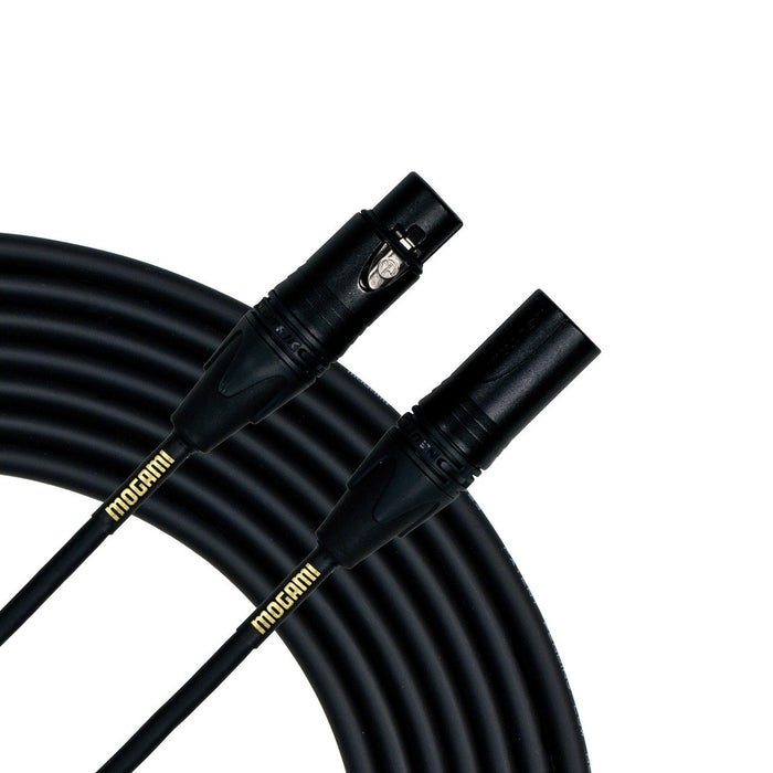Mogami Gold Studio 15' XLR Male to XLR Female Studio Patch Cable for Microphones