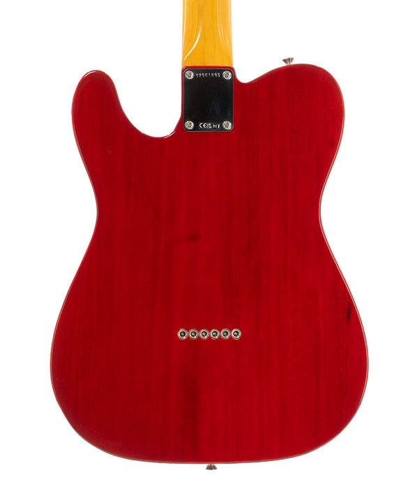 Pre-Owned Fender American Vintage II 1963 Telecaster Electric Guitar - Red Transparent | Used