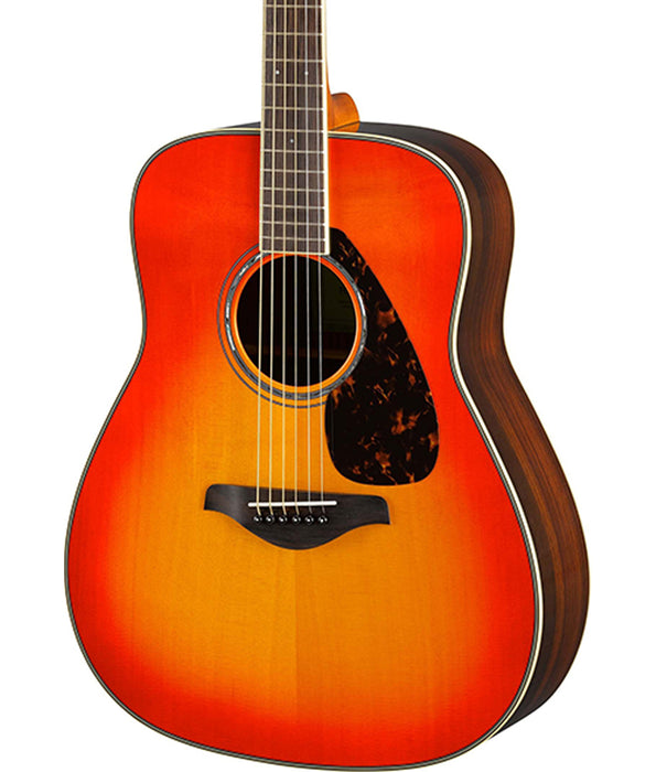 Yamaha FG830 Autumn Burst Folk Guitar Solid Top Rosewood B/S