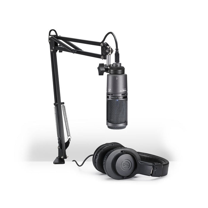 Audio-Technica AT2020USB+PK Streaming and Broadcasting Pack
