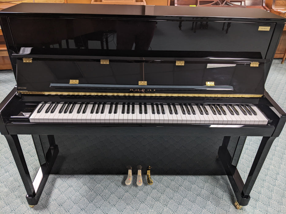 2022 Kawai K300 Aures Hybrid Upright Piano | Polished Ebony | Used