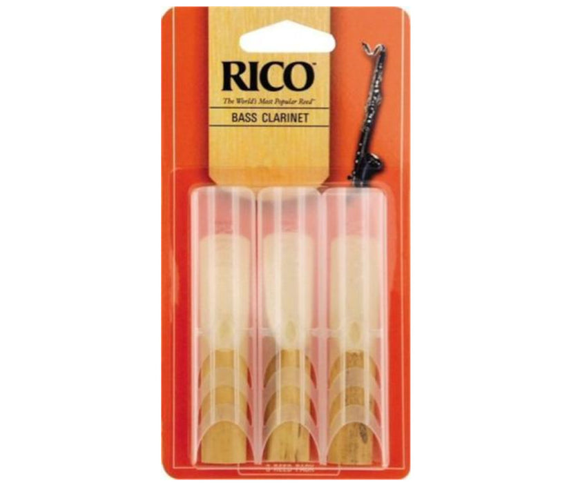 Rico Reeds #2.5 Bass Clarinet 3 pack
