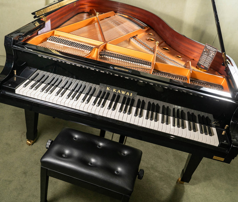 UTSA 2023 Kawai GX-2 BLAK w/ATX4A Polished Ebony Grand Piano | Used