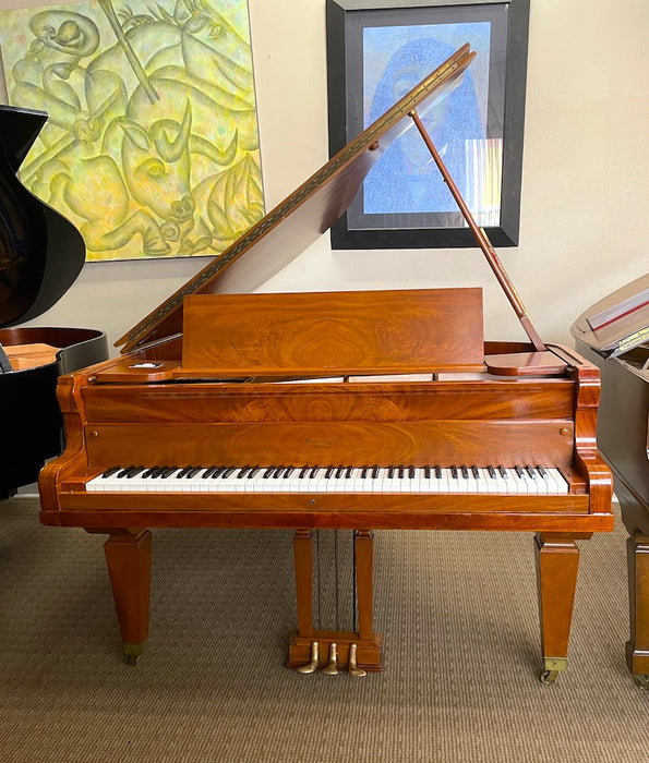 Bush & Gerts Baby Grand Piano | Satin Oak | Used