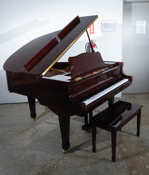 Bergmann TG157 Grand Piano (2009) | Polished Mahogany | 5'2" | Serial No. TG0016943 | Used