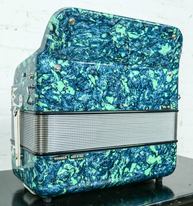 Hohner Anacleto Rey Del Norte TT GCF/EAD Accordion Green