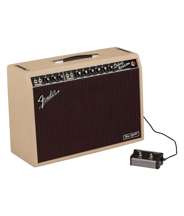 Fender Tone Master Deluxe Reverb Blonde Guitar Amp - 120V
