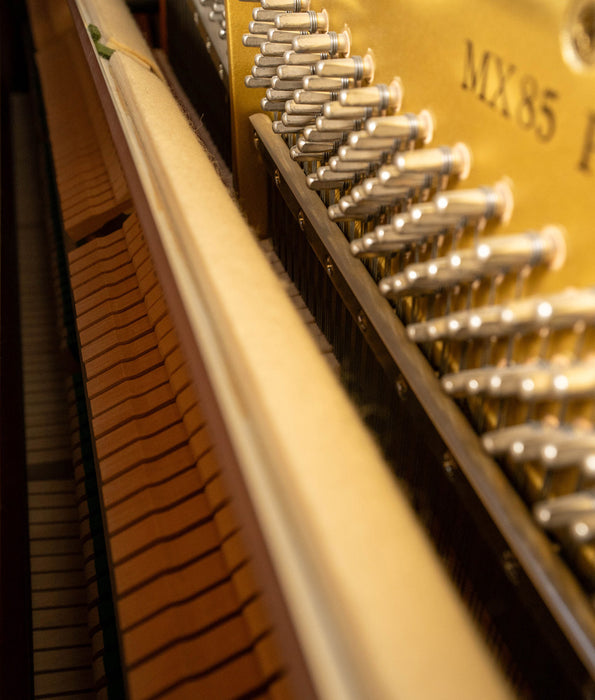 1995 Yamaha MX85P Upright Piano | Satin Mahogany | Serial No. T193829 | Used