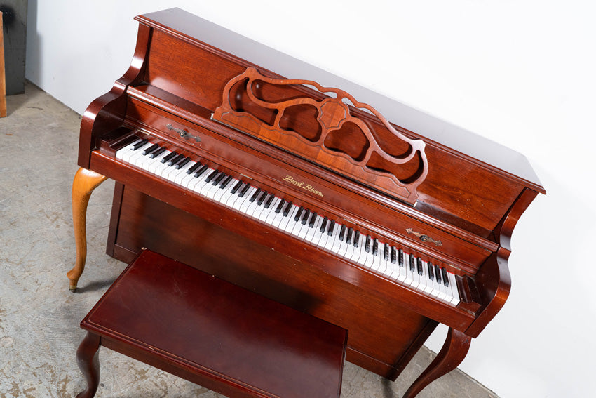 Pearl River UP110 Upright Piano | Mahogany | Serial No. 733417 | Used