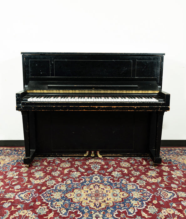 Steinway & Sons 1098 Studio Upright Piano | Satin Ebony | SN: 458173 | Used