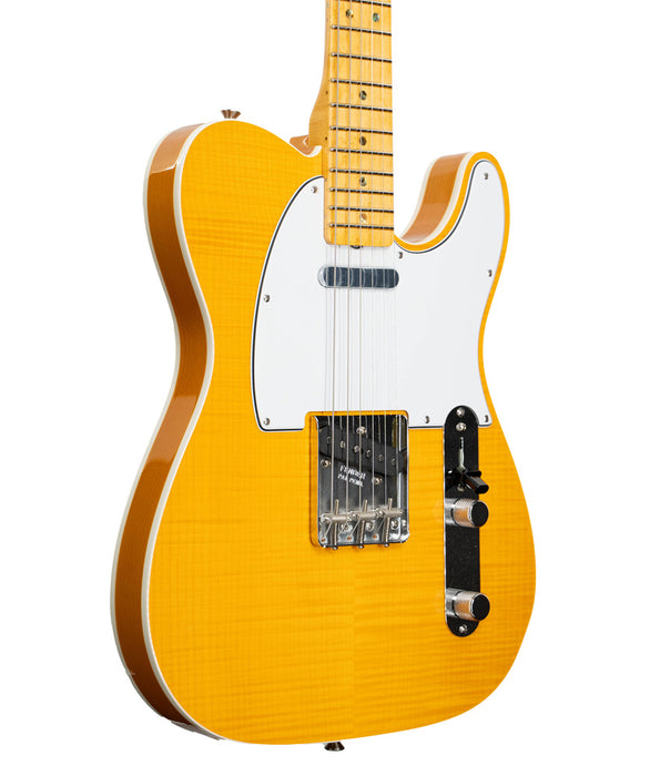 Fender Custom 1960 Telecaster AAA Maple Electric Guitar - Amber | New