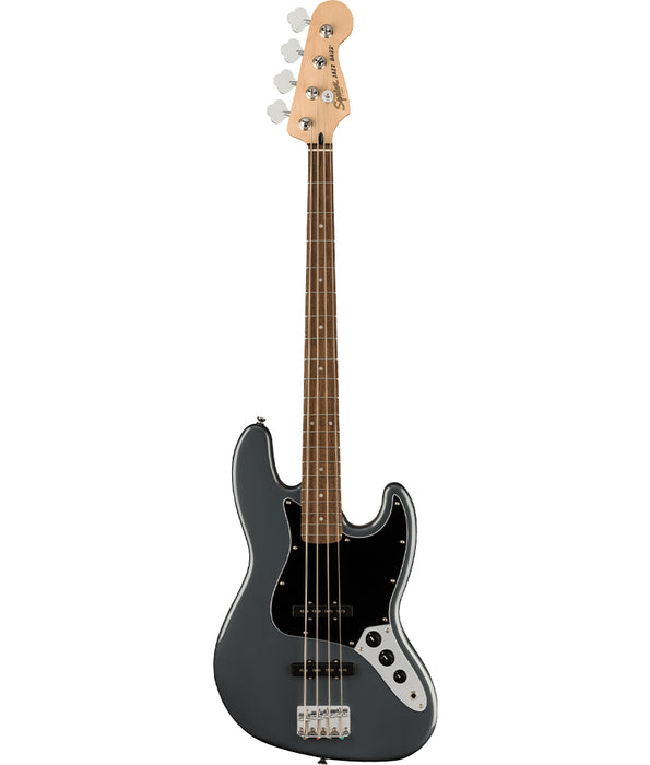 Pre-Owned Squier: Affinity Series Jazz Bass -Laurel Fingerboard, Black Pickguard