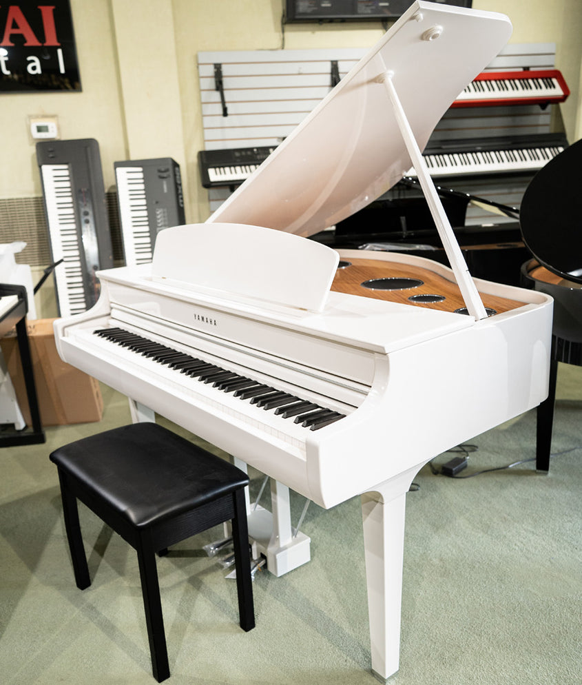 Pre Owned Yamaha Clavinova CLP 765GP Digital Grand Piano Polished 