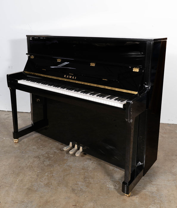 Kawai K-300 Upright Piano (2025) | Polished Ebony | 48” | Serial No. 2802970 | Used