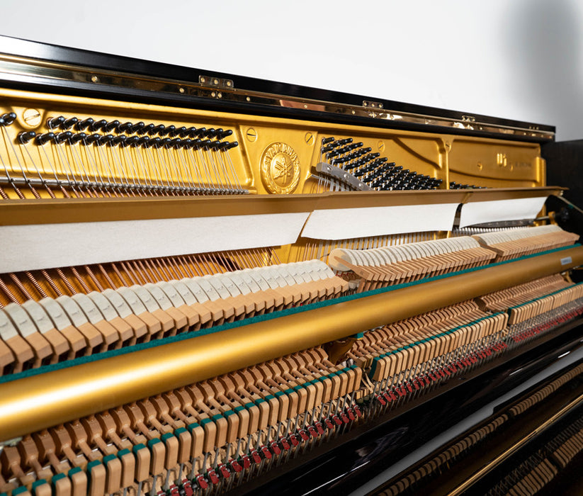 Yamaha U1 Upright Piano (1975) | Polished Ebony | 48" | Restored