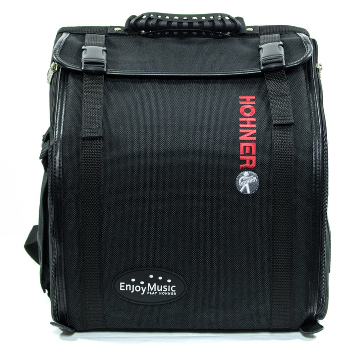 Hohner Corona II Xtreme GCF Button Accordion - Red