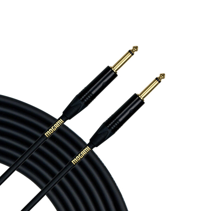 Mogami Gold Instrument 25' 1/4" Male to 1/4" Male Straight End Cable