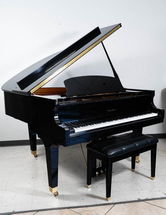 2004 Wurlitzer C153 Grand Piano | Polished Ebony | 5'0" | Serial No. 71315 | Used