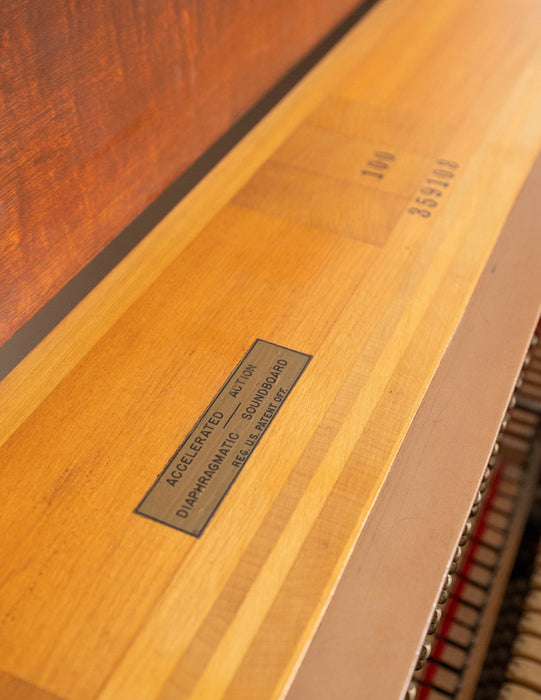 1958 Steinway Model 45 Upright Piano | Mahogany | Serial No. 359103 | Used