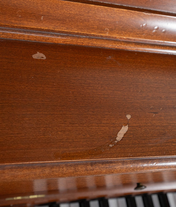 Kawai 601-F Upright Piano (1989) | Satin Mahogany | Serial No. A9590 | Used