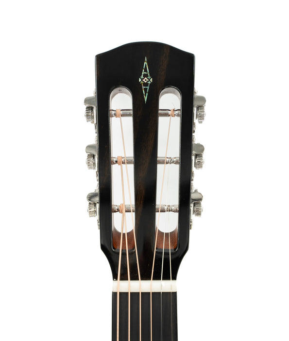 Pre-Owned Alvarez Laureate LT70e 000 12-Fret Spruce/Rosewood Acoustic-Electric Guitar - Herringbone Sunset | Used