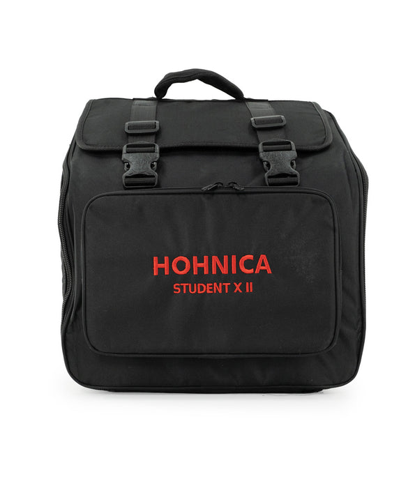 Pre-Owned Hohnica Student X II 18 Bass Piano Accordion - Black | Used