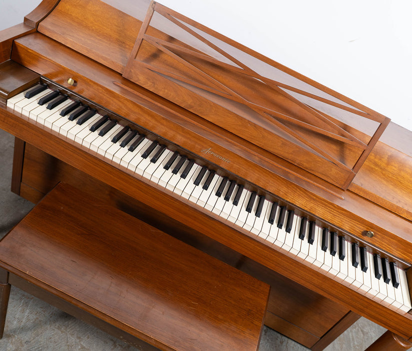 Baldwin Acrosonic Upright Piano | Satin Oak | Serial No. 643174 | Used