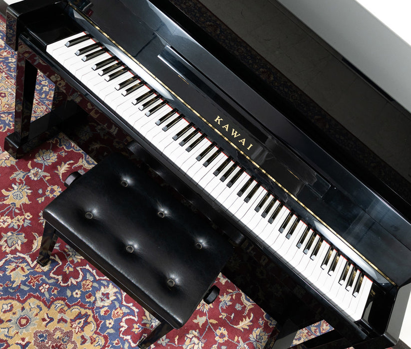 Kawai 48" CX-21D Upright Piano | Polished Ebony | SN: 2204600 | Used