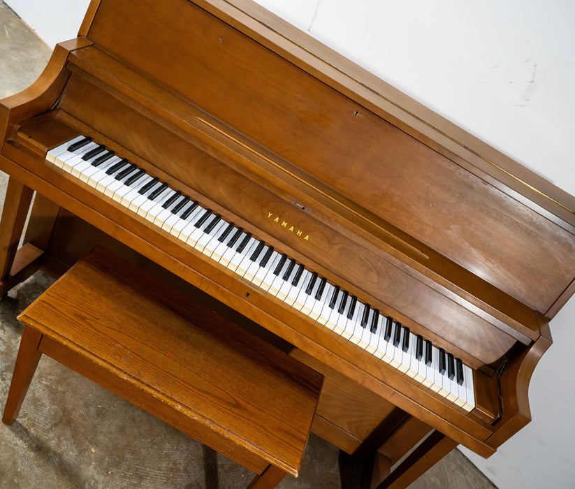 Yamaha P2 Upright Piano (1965) | Satin Oak | Serial No. 479755 | Used