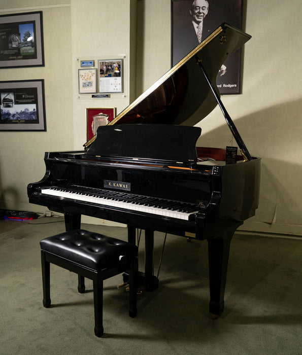 UTSA 2023 Kawai GX-2 BLAK w/ATX4A Polished Ebony Grand Piano | Used