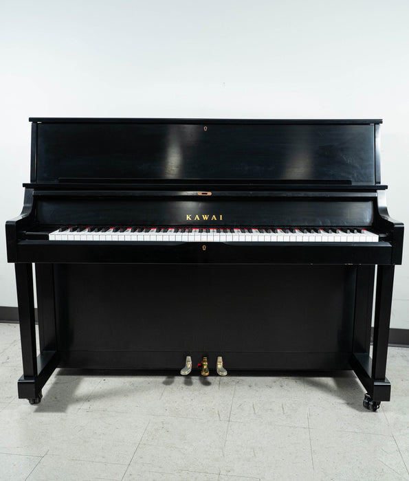 2023 Kawai ST1 Institutional 46" Studio Upright Piano Satin Ebony- UTSA - Serial No. F192997 | Used