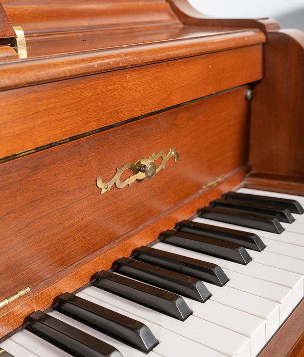Kawai 601-F Upright Piano (1989) | Satin Mahogany | Serial No. A9590 | Used
