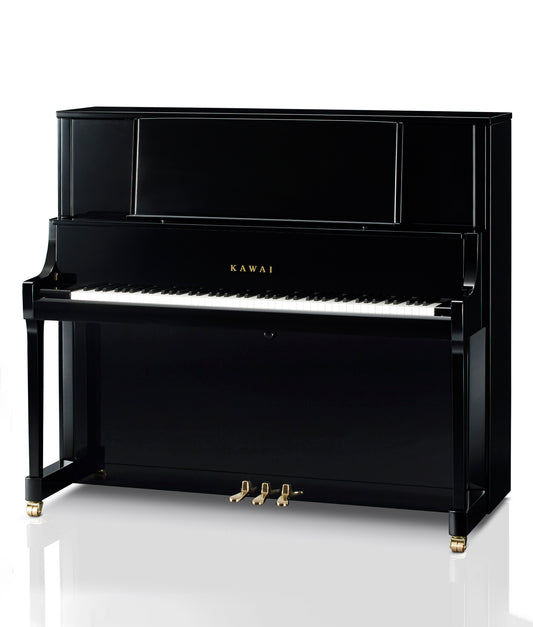 Kawai K800 Professional Upright Piano (2023) | Polished Ebony | 53" | Used