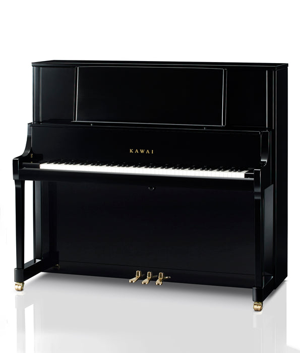 Kawai K800 Professional Upright Piano (2023) | Polished Ebony | 53" | Used