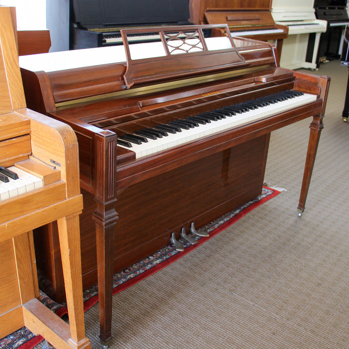 Yamaha Tiger Striped Spinet Piano