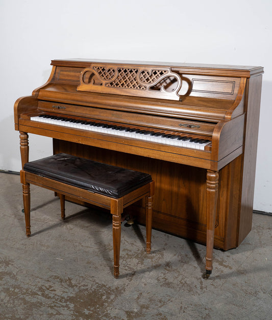 Kimball Upright Piano | Satin Walnut | Serial no. B24983 | Used