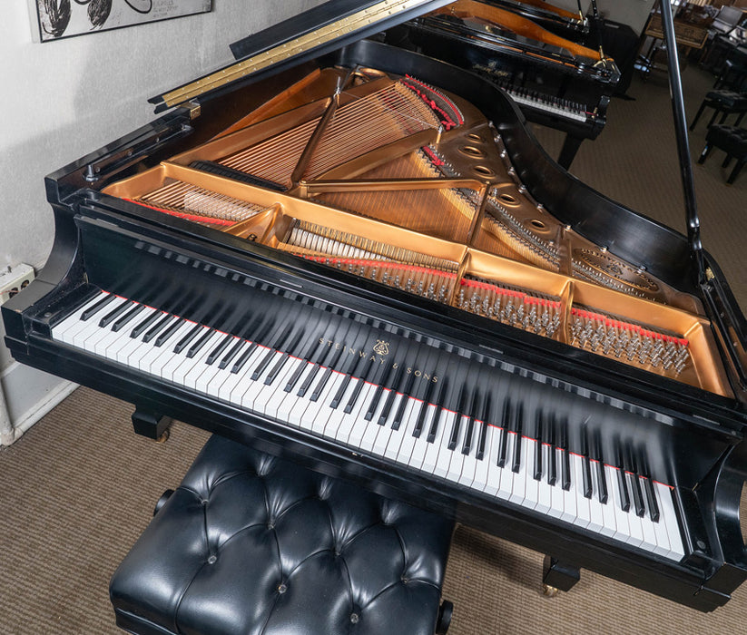 1996 Steinway Model B Grand Piano in Satin Ebony | Serial No. 539364 | Used