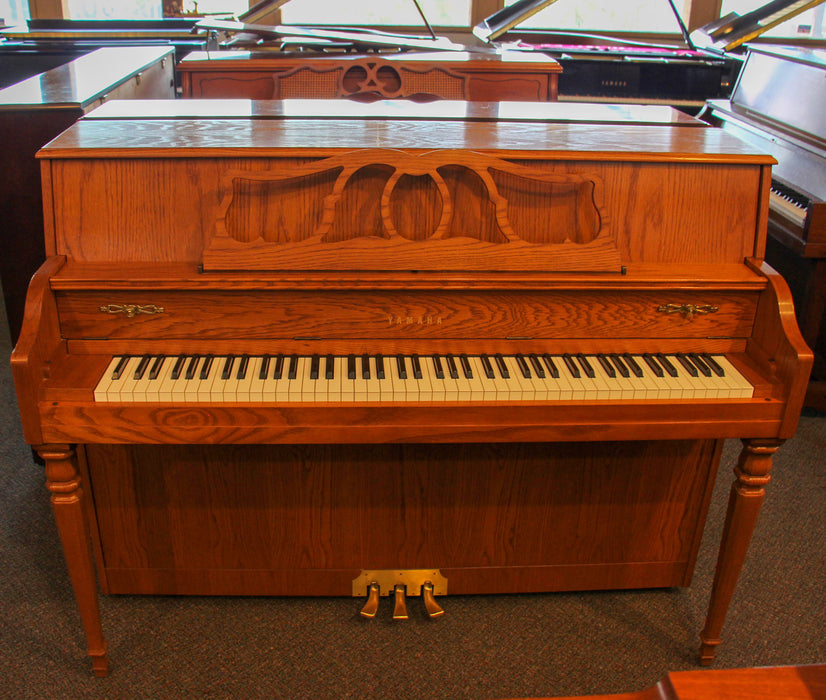 Yamaha M500F Light Oak Upright Furniture Console Piano | 273542