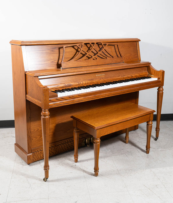 1998 Baldwin Acrosonic Model 2095 Oak Upright Piano - Serial No. 1551563 | Used